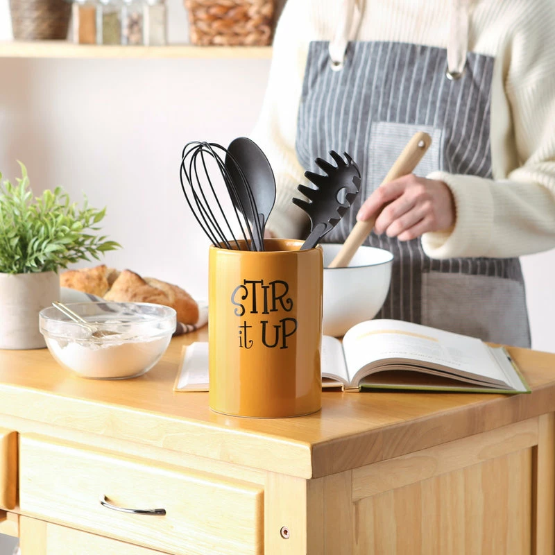 Top 10 ⭐ Design Imports DII Honey Gold Stir It Up Ceramic Utensil Holder 🎉 5 Top 10 ⭐ Design Imports DII Honey Gold Stir It Up Ceramic Utensil Holder 🎉 - Image 5