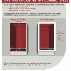 Buy 🛒 Rev-A-Shelf Walnut Trim To Fit Shallow Cutlery Drawer Insert Organizer, 14.63" 🤩 -YBM Sales Store ba61eca2025859e6 8036 w800 h800 b0 p0