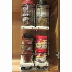 Coupon 👏 Vertical Spice 22x2x11 Spice Rack Drawer, Cream 😍 -YBM Sales Store bf21b93d098b5580 4101 w800 h800 b0 p0