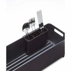 Top 10 ❤️ Yamazaki Home Slim Dish Rack, Plastic, Holds 17.1 Lbs, Black 🤩 -YBM Sales Store c6f1a21b025ad91d 2625 w800 h800 b0 p0