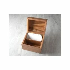 Cheapest 😍 Ironwood Gourmet Acacia Wood Recipe Box 👍 -YBM Sales Store cbf12e76073defec 6917 w800 h800 b0 p0