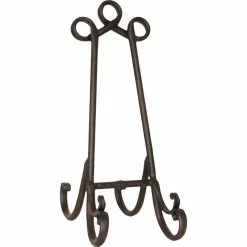 Deals 💯 A&B Home 12" Black Metal Easel Or Plate Stand 💯