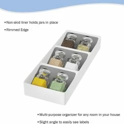 Brand new 🌟 Lavish Home 3-Tier Nonslip Angled Shelf Drawer Organizer ✔️ -YBM Sales Store d271d8a10cbf3a78 1182 w800 h800 b0 p0