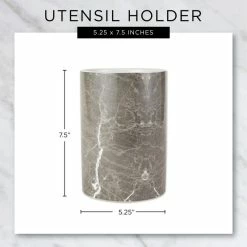 Coupon 🧨 Design Imports DII White Stir It Up Ceramic Utensil Holder 😍 -YBM Sales Store d8c15fe201258441 7697 w800 h800 b0 p0