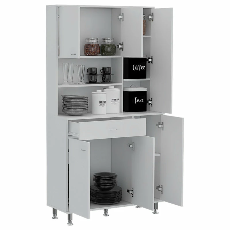 Wholesale 😀 DEPOT E -SHOP DEPOT E-SHOP Helis 90 Pantry Cabinet, One Drawer, Two Double Door Cabinet,... ❤️ 5 Wholesale 😀 DEPOT E -SHOP DEPOT E-SHOP Helis 90 Pantry Cabinet, One Drawer, Two Double Door Cabinet,... ❤️ - Image 5