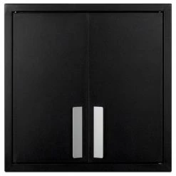 Buy ⭐ Summit Lamp Corp. Summit CAB18TALL 18"W X 18"H Double Door Base Cabinet - Black 😍