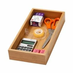 Promo 👏 Ybm Home Inc. YBM Home Kitchen Drawer Organizer Storage Box, Set Of 2, 6"x12"x2" ⌛ -YBM Sales Store e3b161f80df21559 3082 w800 h800 b1 p0