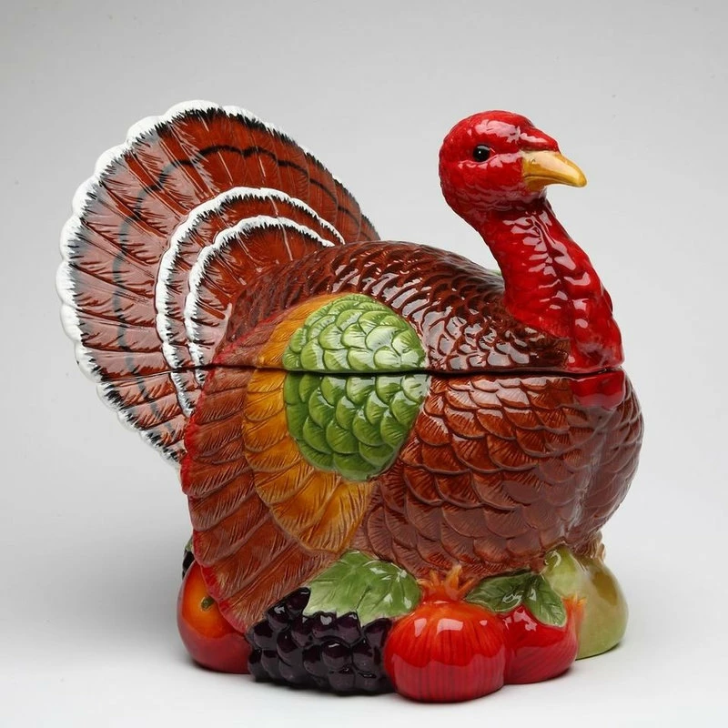 Budget ⌛ Cosmos Gifts Corp. Turkey Cookie Jar ✨ 2 Budget ⌛ Cosmos Gifts Corp. Turkey Cookie Jar ✨ - Image 2
