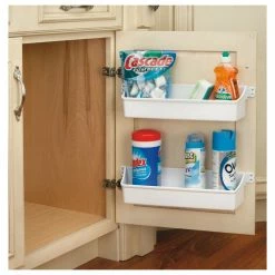 Wholesale ✔️ Rev-A-Shelf Polymer Door/Wall Mount Storage Organizer, White, 7.88"W 🛒 -YBM Sales Store eb117bed0e7a5d9f 8052 w800 h800 b1 p0