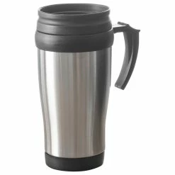 Best deal 😀 HOME BASICS Stainless Steel Travel Mug ⭐