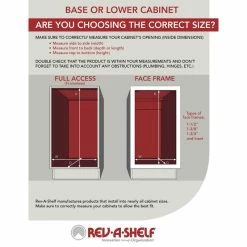 Hot Sale 😀 Rev-A-Shelf Wood Spice Insert Accessory For 448 Series Soft Close Organizer, 7" ⌛ -YBM Sales Store ec91cb190e7a5d01 8032 w800 h800 b1 p0