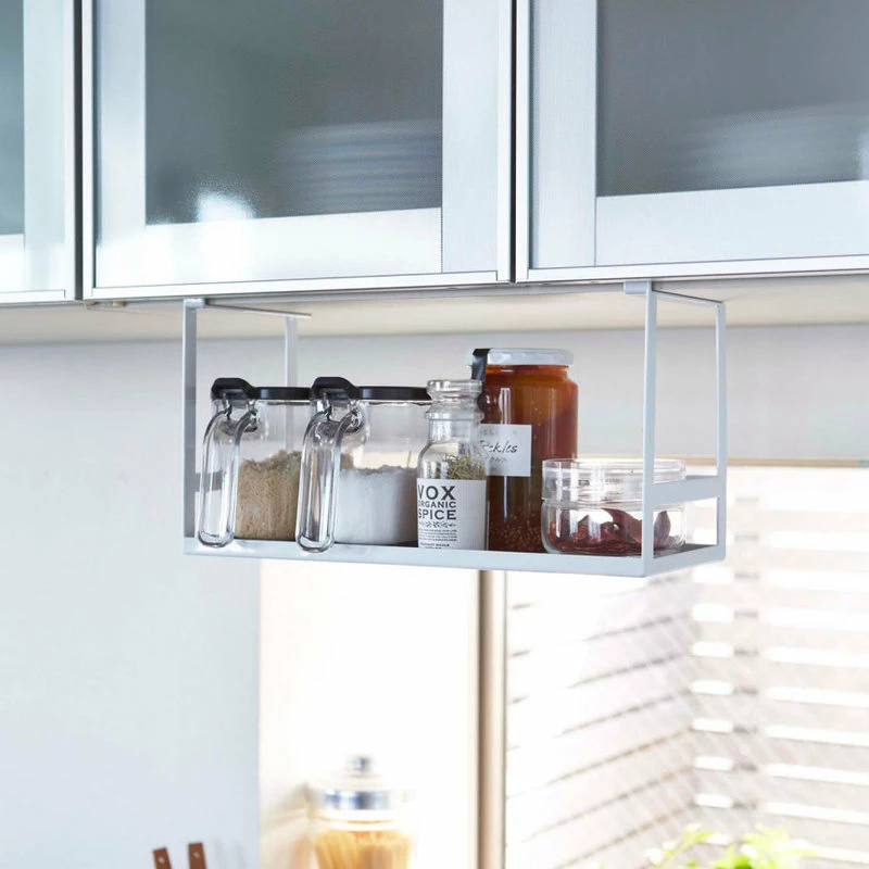 Buy ⌛ Yamazaki Home Undershelf Organizer, Steel, Fits 0.75", Holds 6.6 Lbs, White 🔔 2 Buy ⌛ Yamazaki Home Undershelf Organizer, Steel, Fits 0.75", Holds 6.6 Lbs, White 🔔 - Image 2