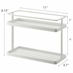 Hot Sale ❤️ Yamazaki Home Organization Caddy, Steel, Holds 13 Lbs, White ✨ -YBM Sales Store ef41449c025ad5b2 2769 w800 h800 b1 p0