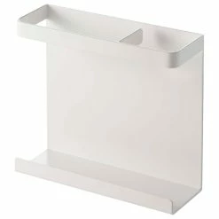 Coupon 💯 Yamazaki Home Magnetic Wrap Holder, Steel, Magnetic 🎉