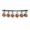 Budget 🔥 Enclume Design Products Enclume Handcrafted Moscow Mule Mug Rack 30" W 6 Hooks, 🔨 Hammered Steel ✨