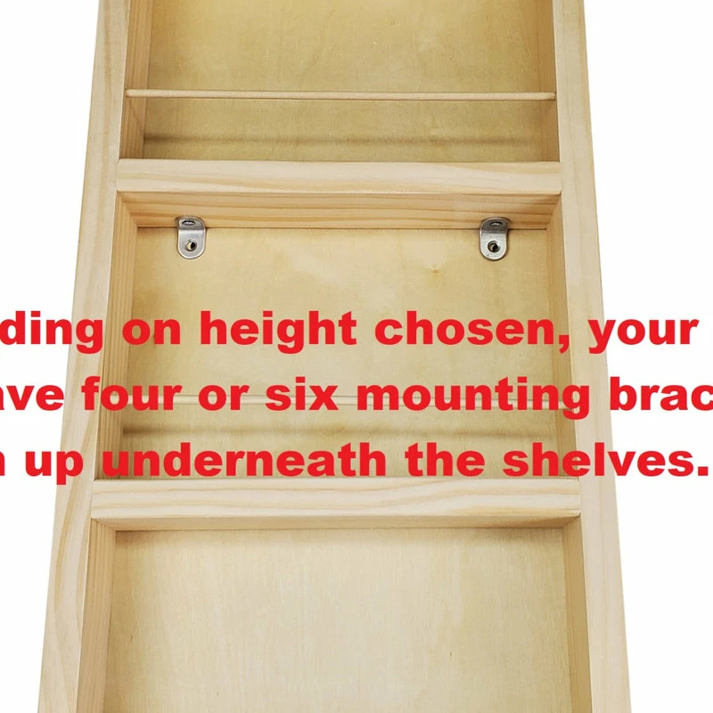 Buy 🧨 Timber Tree Cabinets Citrus Unfinished On The Wall Spice Rack 42"h X 14"w X 2.5"d 🥰 5 Buy 🧨 Timber Tree Cabinets Citrus Unfinished On The Wall Spice Rack 42"h X 14"w X 2.5"d 🥰 - Image 5