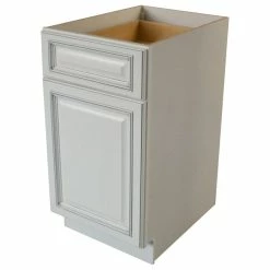 Deals ✨ Sunnywood Sunny Wood RLB18-A Riley 18"W X 34-1/2"H Single Door Base Cabinet - White ❤️