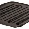 Discount 🧨 Rubbermaid Dish Drainer Tray, Plasic, Black, 14.25"x15.5" ✔️