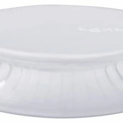 Cheapest ✨ Lekue USA Lekue Transparent Platinum Silicone 10 Inch XL Stretch Storage Top 😍