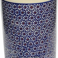 Budget 😍 Zaklady Ceramiczne Boleslawiec Polish Pottery Utensil Jar, Pattern Number: 120 🎉
