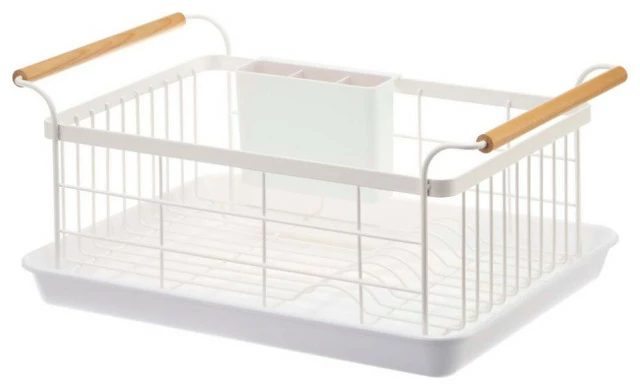 Coupon 🔥 Yamazaki Tosca Dish Drainer Rack, White 💯 1 Coupon 🔥 Yamazaki Tosca Dish Drainer Rack, White 💯