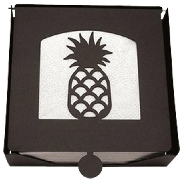 Wholesale 👍 Village Wrought Iron, Inc. Pineapple Napkin Holder 😀 1 Wholesale 👍 Village Wrought Iron, Inc. Pineapple Napkin Holder 😀