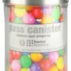 Promo 🌟 HDS TRADING CORP Home Basics Glass Round Canister With Steel Lid, 6.5"H ✔️