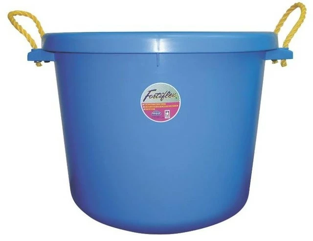 Cheap ๐งจ Fortex/Fortiflex Multipurpose Barn Bucket, 70 Qt., Blue ๐ 1 Cheap ๐งจ Fortex/Fortiflex Multipurpose Barn Bucket, 70 Qt., Blue ๐