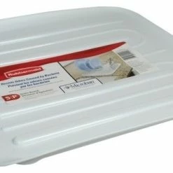 Outlet 🎉 Rubbermaid Dish Drainer Tray,1.3"x14.2"x14.8",White 👍