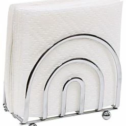 Wholesale 🎉 HDS TRADING CORP Home Basics Chrome Napkin Holder 👍