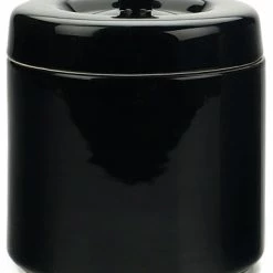 Promo ⭐ RSVP Black Stoneware Grease Keeper With Strainer 🎁