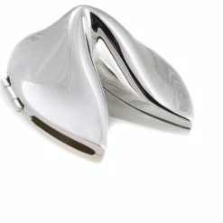 Best Pirce 👏 Bey-Berk International Silver Plated Fortune Cookie Box 🔥