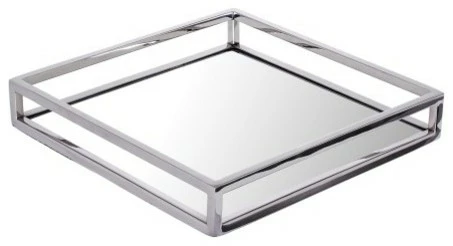 Buy 👏 Classic Touch Stainless Steel Square Mirror Napkin Holder, 8"W 👏 1 Buy 👏 Classic Touch Stainless Steel Square Mirror Napkin Holder, 8"W 👏