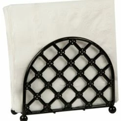 Outlet 🤩 HDS Napkin Holder, Lattice Black 🤩