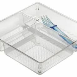 Budget 👏 InterDesign 53530 Linus Multi Drawer Organizer, 9" X 9" X 2", Clear 🤩