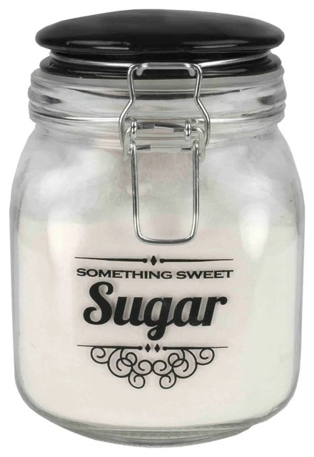 Flash Sale ๐ฅฐ HDS TRADING CORP Home Basics Glass Jar With Ceramic Flip Lid Top, Short ๐ 1 Flash Sale ๐ฅฐ HDS TRADING CORP Home Basics Glass Jar With Ceramic Flip Lid Top, Short ๐